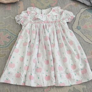 Pink and White Kids Dress -4T